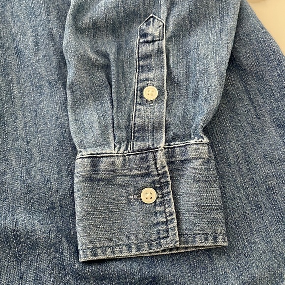 LOFT chambray shirt - Picture 4 of 5